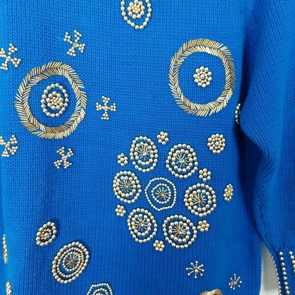 Vintage Y2K 90's Turtleneck Tunic Sweater - Picture 5 of 12